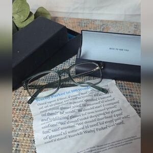 Warby Parker Gray Glasses